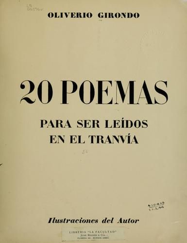20 Poemas Para Ser Leídos En El Tranvía
