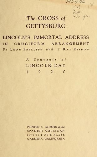 Discurso de Gettysburg