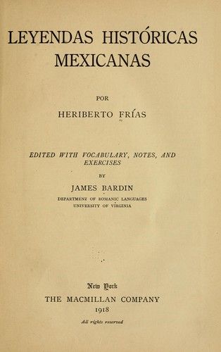 Mexican Historical Legends