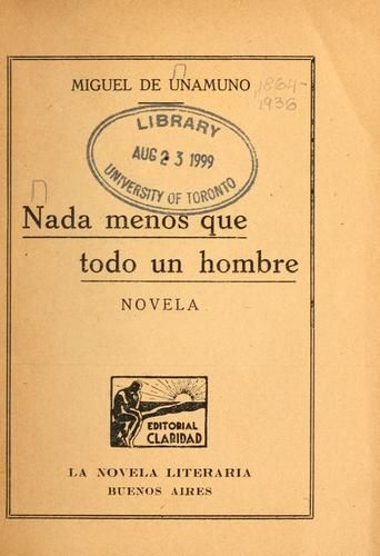 Nada menos que todo un hombre