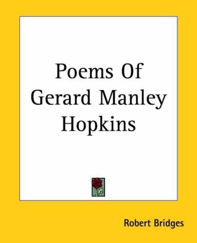 Poemas de Gerard Manley Hopkins