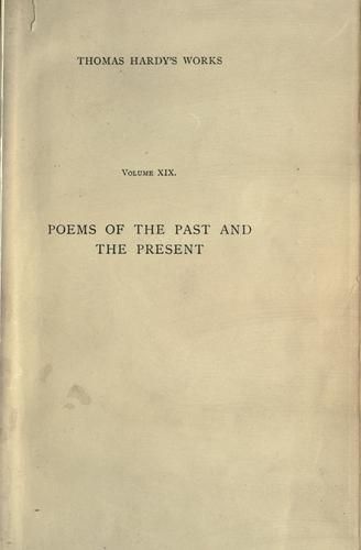 Poemas del pasado y del presente