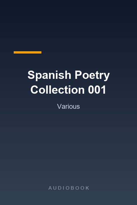 Spanish Poetry Collection 001