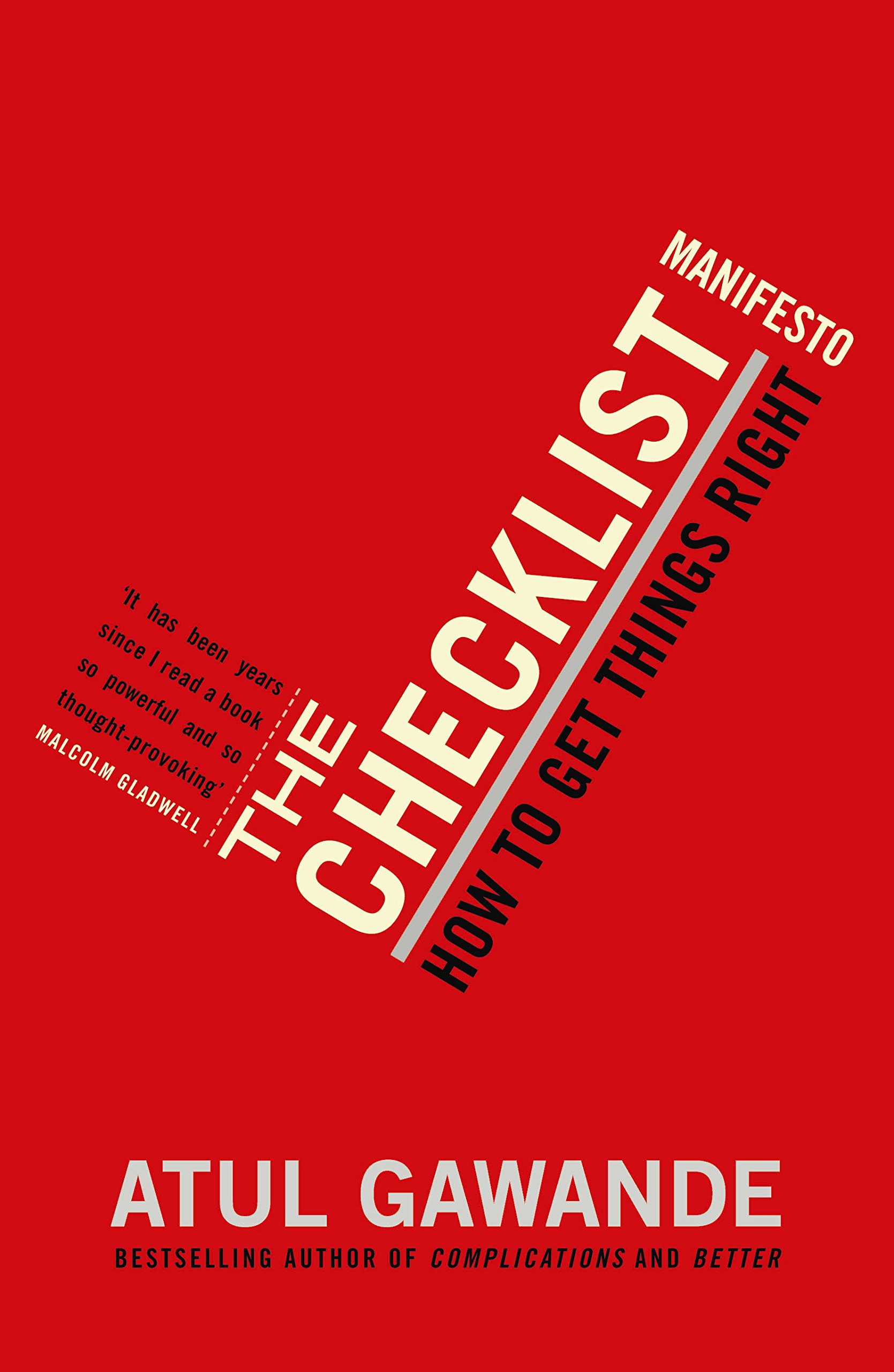 The Checklist Manifesto: How to Get Things Right - listen book free online